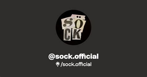 Sock Official Instagram Linktree