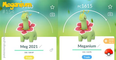 Meganium - Pokemon Go