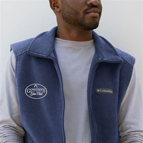 Men’s Columbia fleece vest - Governors Gun Club