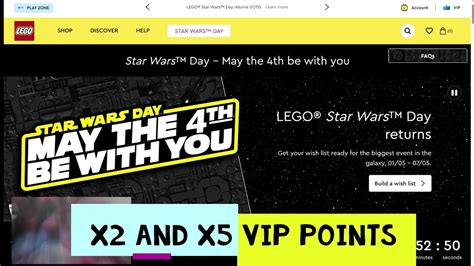 Lego Star Wars Day May The Th Gwp New Lego Sets X Vip Points And