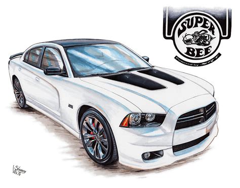 Dodge Charger Drawing at PaintingValley.com | Explore collection of ...