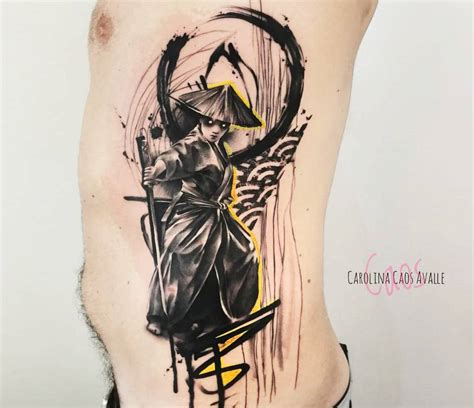 Ronin tattoo by Carolina Caosavalle | Photo 25299