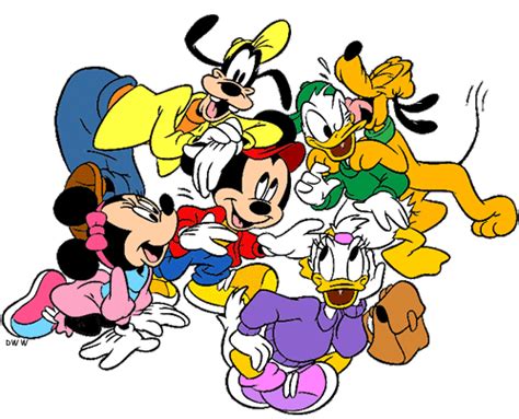 Mickey Mouse And Friends Art Clip Art Library