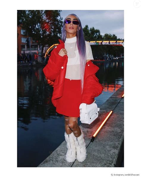 Bilal Hassani sur Instagram- Fashion week- Septembre 2019. - Purepeople