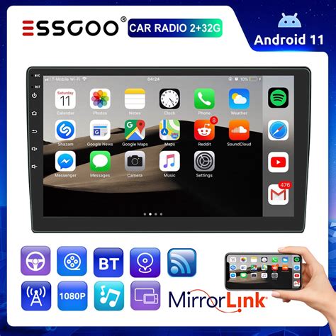 Jual ESSGOO Head Unit Android 13 Ram 4G 64G 7 9 10 Inci 2 Din Wireless