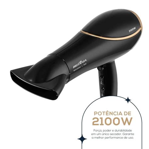 Secador De Cabelo Potente Bivolt - Secador De Cabelo Bivolt Profissional 2100w Potente Overlar: Produtos ...