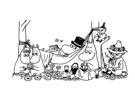 Moomin Coloring Pages To Download And Print For Free