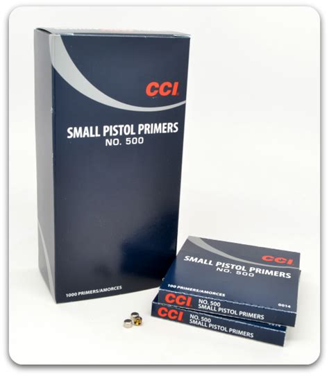 Cci Small Pistol Primer 500 1000 Box