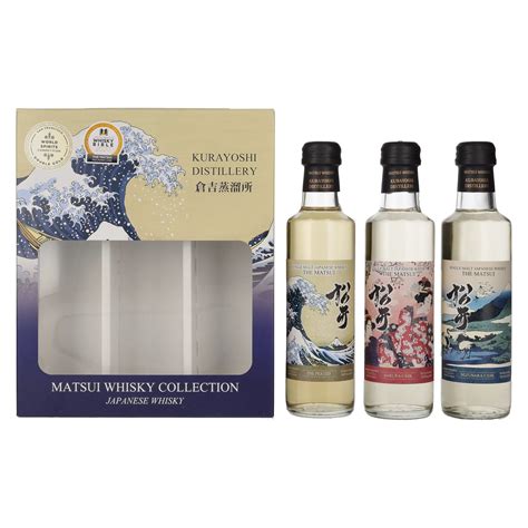 Matsui Whisky THE MATSUI Single Malt Japanese Whisky Set 48% Vol. 3x0 ...
