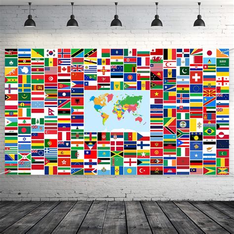 Buy Maitys World Flag Banner International Flags Banner Country Flags