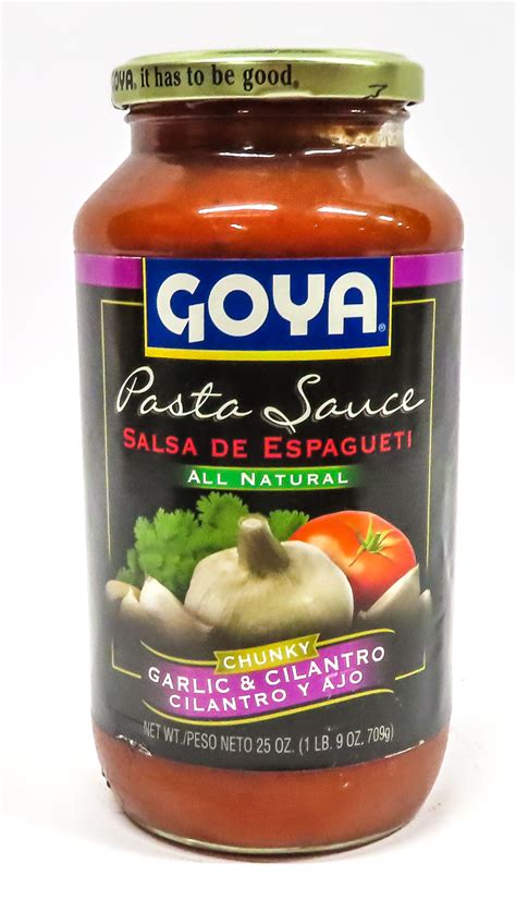 Goya Pasta Sauce Garlic Oz Gy