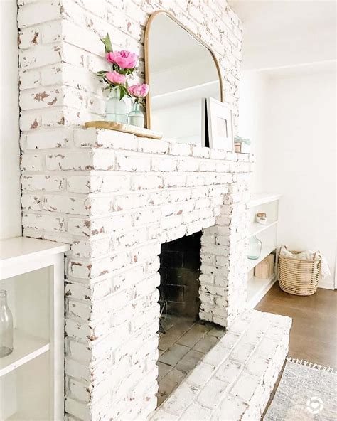 29 Painted Brick Fireplaces That Feel Classic and Cozy