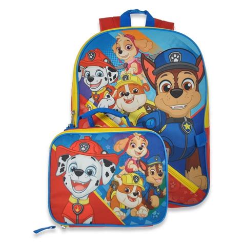 Paw Patrol Backpack And Lunchbox Set