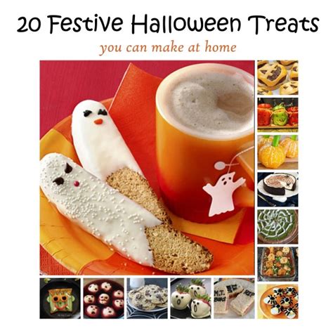 20 Festive Halloween Treats You Can Make At Home ®