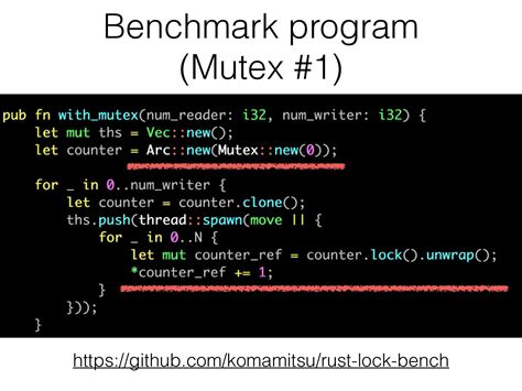 Performance Comparison Of Mutex RWLock And Atomic Types In Rust