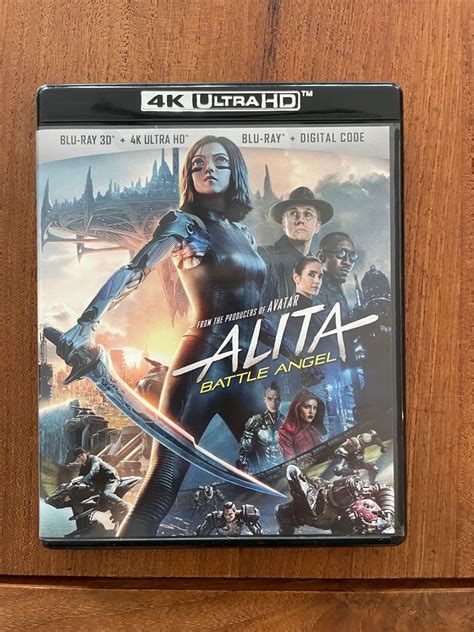 Alita Battle Angel 4k UHD Blu Ray, Hobbies & Toys, Music & Media, CDs ...