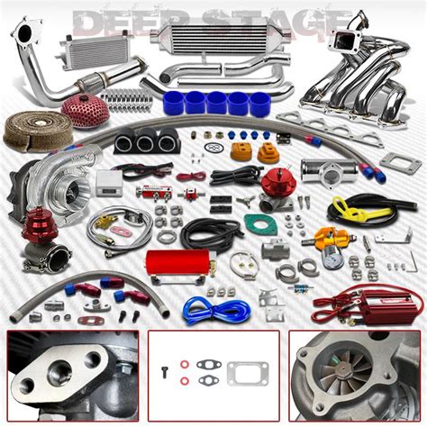 Purchase T04e T3t4 25pc Turbo Kit Wintercoolertop Mount Manifold B16