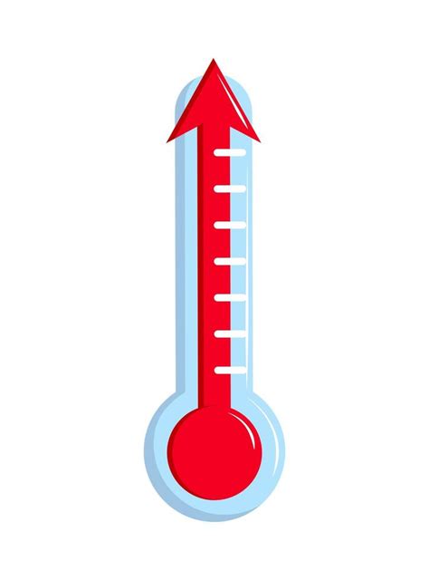 température du thermomètre chaud 6098279 Art vectoriel chez Vecteezy