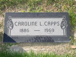 Caroline Louisa Lott Capps 1886 1969 Mémorial Find a Grave