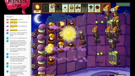 Plants Vs Zombies Brutal Mode Beta 5 40 Mod Roof Night Levels 6