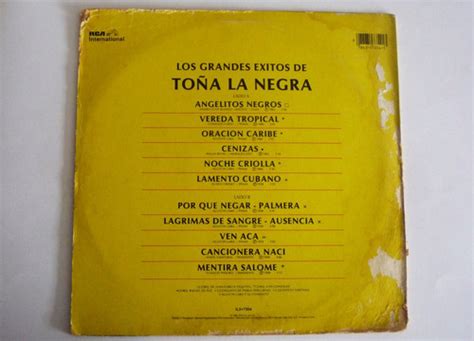 Toña La Negra Los Grandes Exitos De Toña La Negra Lp MercadoLibre