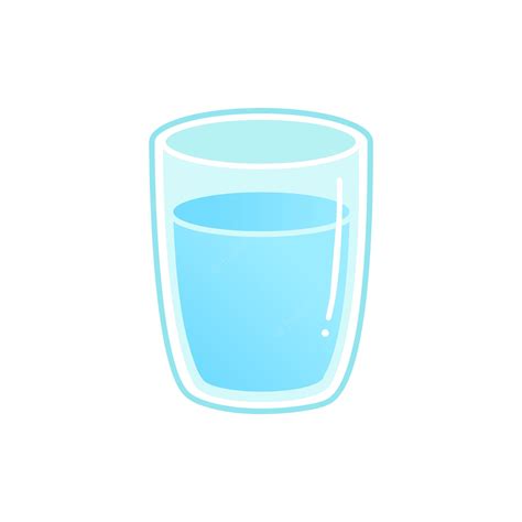 Premium Vector Water Cup Illustration