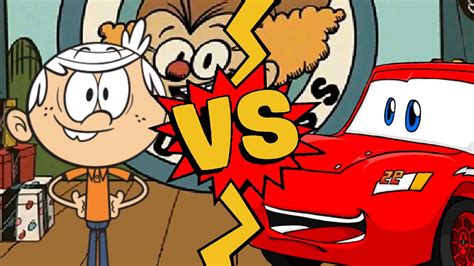 M U G E N Battles Lincoln Loud Vs Lightning McQueen The Loud House