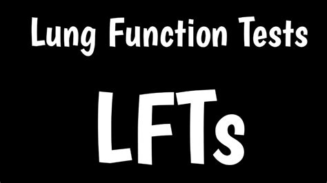 Lung Function Tests Pulmonary Function Test Pfts Youtube