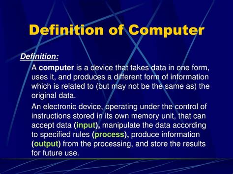 Computing Meaning