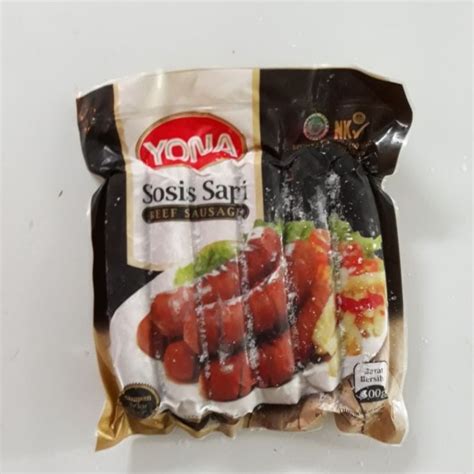 Jual Yona Sosis Bakar Jumbo 500g Shopee Indonesia