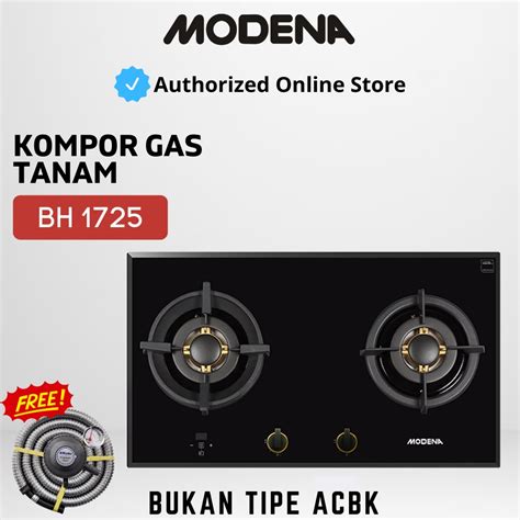 Jual Kompor Gas Tanam Modena Bh Hob Tungku Cm Garansi Resmi