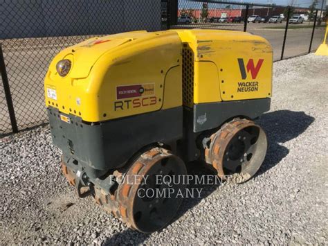 2021 Wacker Neuson RTLX SC3 Smooth Drum Roller Compactor For Sale 156