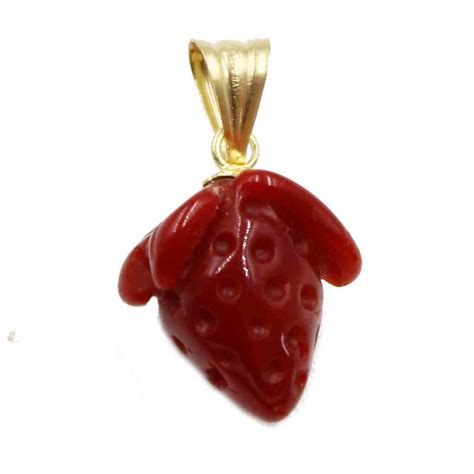 Pendentifs En Corail Rouge Pour Femme