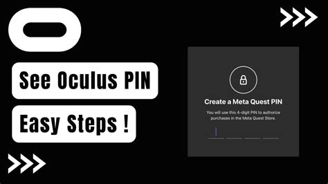 How To See Your Oculus Pin Youtube