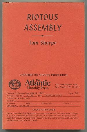 Riotous Assembly by SHARPE, Tom: Near Fine Softcover (1987) | Between ...