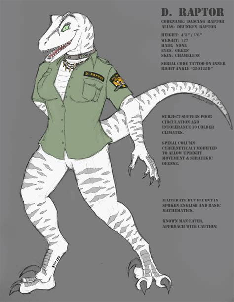 Anthro Raptor Female Telegraph