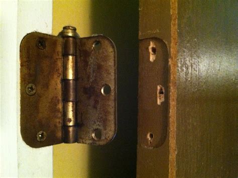 How To Repair Stripped Screw Holes For A Door Hinge 8 Steps Instructables