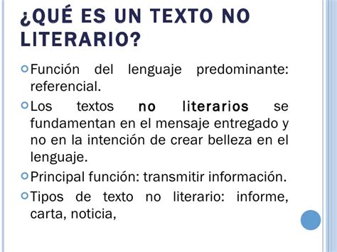 Cuales Son Las Caracteristicas De Los Textos Literarios