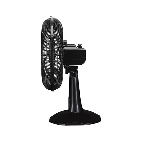 Ventilador De Mesa Oscilante Turbo Economy 40cm 6P 220V Preto Ventisol