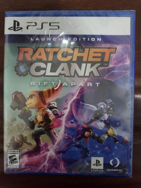 Ps5 Ratchet And Clank Rift Apart Launch Edition Video Gaming Video