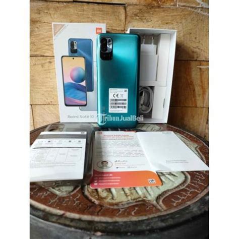 HP Xiaomi Redmi NOte 105G RAM 6 128GB Bekas Fullset No Minus Di