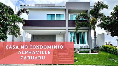 Casa De Alto Padr O Condom Nio Alphaville Caruaru Imobili Ria