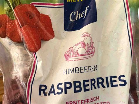 Metro Chef Himbeeren Tiefgek Hlt Kalorien Neue Produkte Fddb