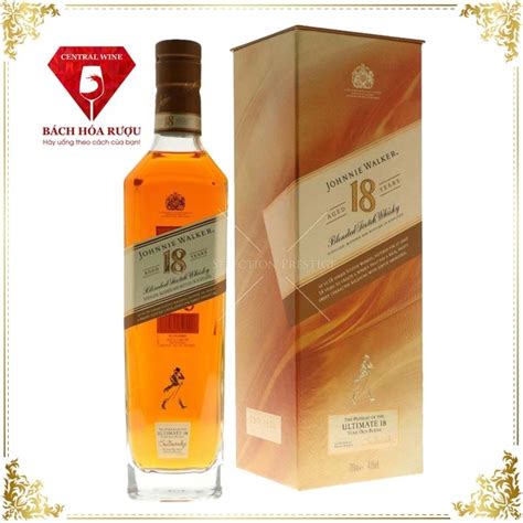 Rượu Johnnie Walker Label 18 Năm Tuổi