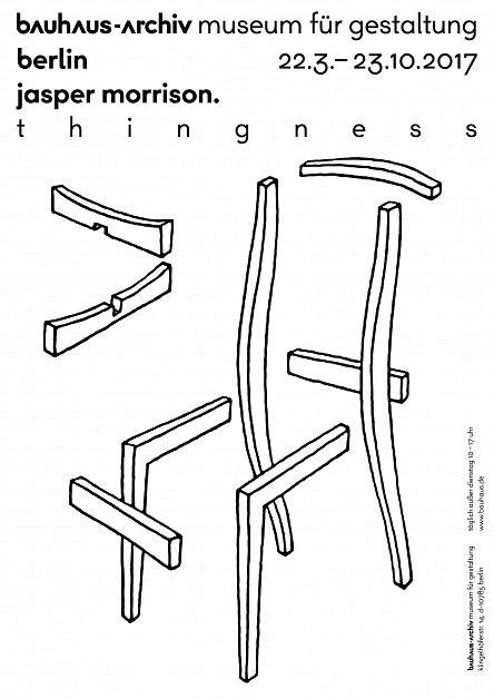 Exhibition Poster Jasper Morrison Thingness