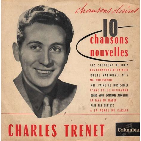 Charles Trenet Y A D La Joie Lyrics Genius Lyrics