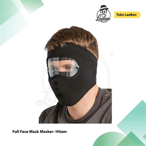 Jual Masker Motor Full Face Mask Anti Debu Masker Sepeda Motor