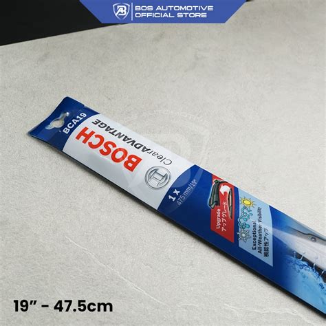 Jual Wiper Blade BOSCH Frameless Clear Advantage Aerofit Pisang