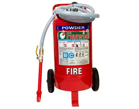 Higher Capacity Trolley Mounted Dry Power Type Fire Extinguishers