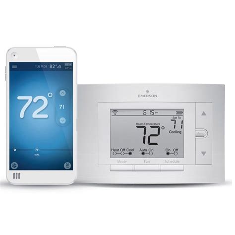 White Rodgers F U Wf Sensi Wi Fi Enabled Programmable Thermostat